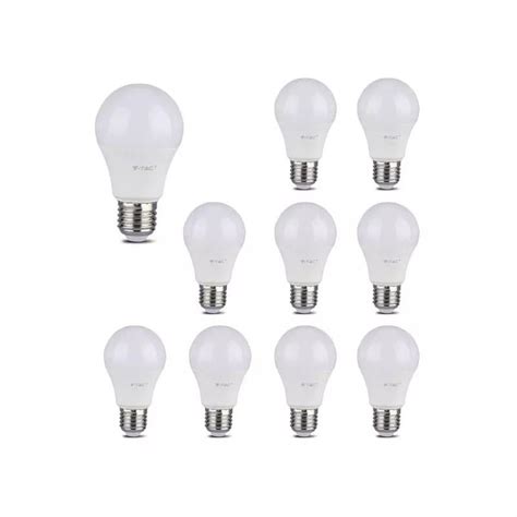 Lot De Ampoules Led E A W V Tac Vt Blanc