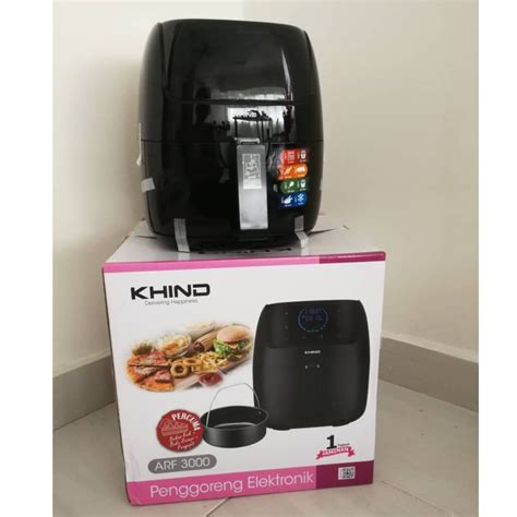 KHIND DIGITAL AIR FRYER ARF3000 TV Home Appliances Kitchen