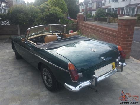 Mgb Roadster Chrome Bumper Fully Restored