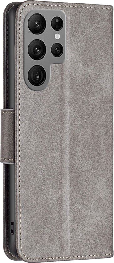 Samsung Galaxy S23 Ultra Hoesje MobyDefend Wallet Book Case Met Koord