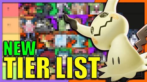 Pokemon Unite Tier List Mimikyu Release October Patch Youtube