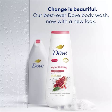 Dove Body Wash Rejuvenating Pomegranate And Hibiscus Shop Body Wash At H E B