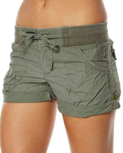 Surfstitch Womens Shorts Cargo Rusty Treasure Island Short Army Cargo Shorts Women