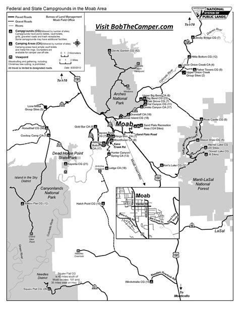 Blm Camping Utah Map - What Is A Map Scale