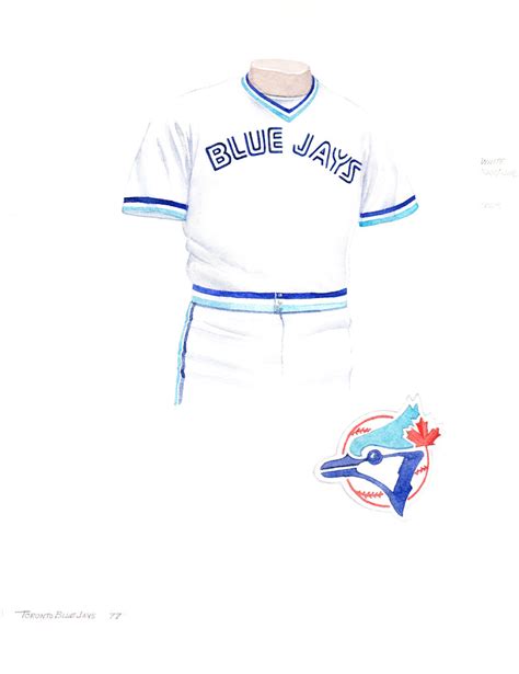 Toronto Blue Jays 1977 Uniform Artwork This Is A Highly De Flickr