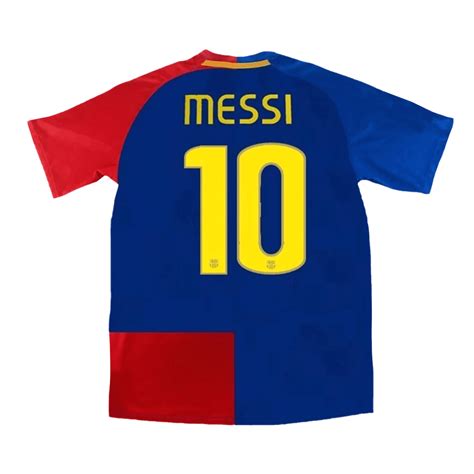 Barcelona Messi Home Jersey Retro Ucl Final Goaljerseys