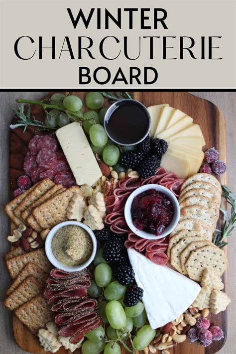 Winter Charcuterie Board Honey Glazed Heritage