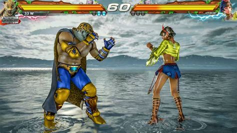 Tekken 7 Gameplay King Vs Josie Tekken 7 YouTube