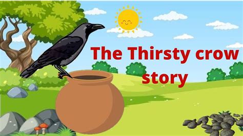 The Thirsty Crow Story Story For Nursery Kids । Crow Story Bed Time