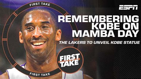 Remembering Kobe Bryant On Mamba Day 💜💛 First Take Youtube