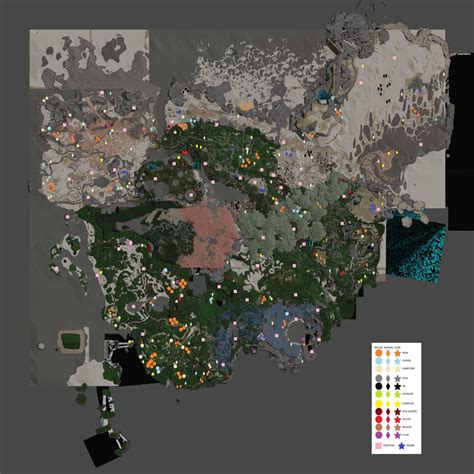 (Hopefully) Satisfactory Map of Nodes, Drop Pods, and Geysers ...