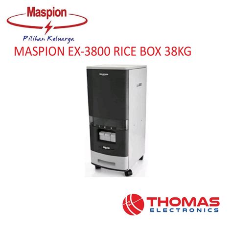 Jual MASPION EX 3800 RICE BOX 38KG RICE BOX EX 3800 EX3800 Garansi