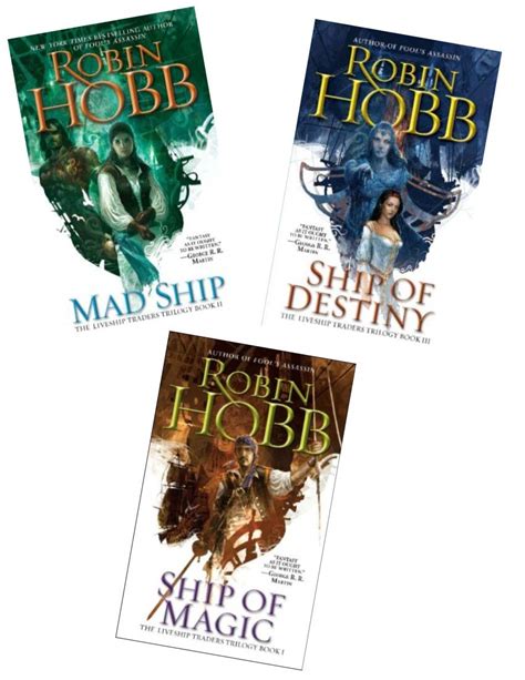 The Liveship Traders Trilogy Book Set Ship Of Magic Mad Ship