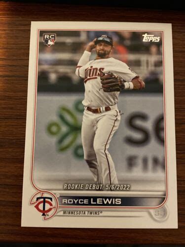 2022 Topps Update Royce Lewis RC Rookie Debut Minnesota Twins US149 EBay