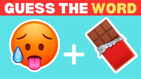 Guess The Word By Emoji Easy Medium Hard Impossible Guess The