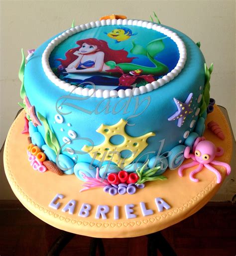 Lbumes Foto Cumplea Os Torta De Sirena En Crema Mirada Tensa