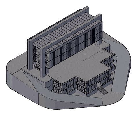 Museo De Arte De Sao Paulo En AutoCAD Librería CAD