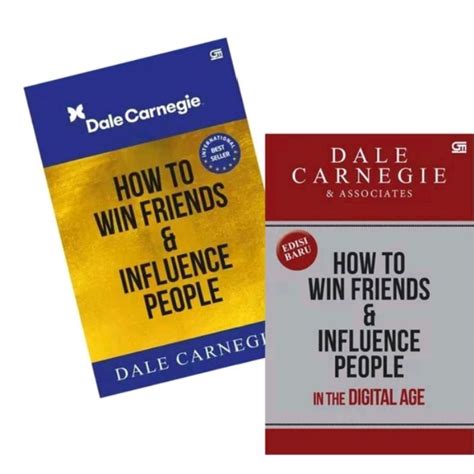 Jual Buku Paket Hemat 2 Buku Dale Carnegie How To Win Friends