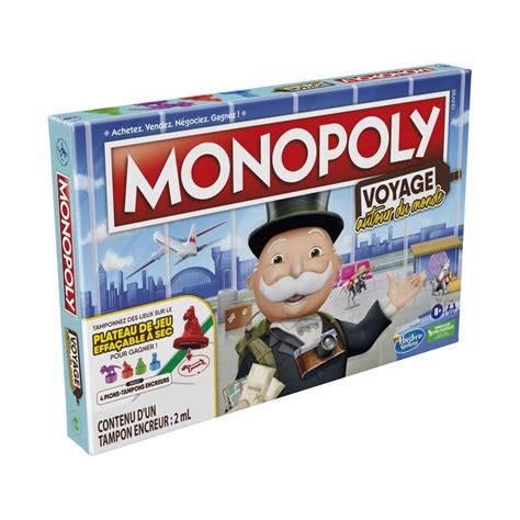 Monopoly Voyage Autour Du Monde Wolrd Tour