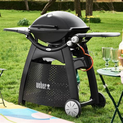 Weber Q Burner Black Btu Lp Gas Grill Roberts Off