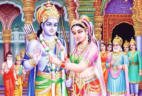 The Marriage Of Lord Rama And Goddess Sita