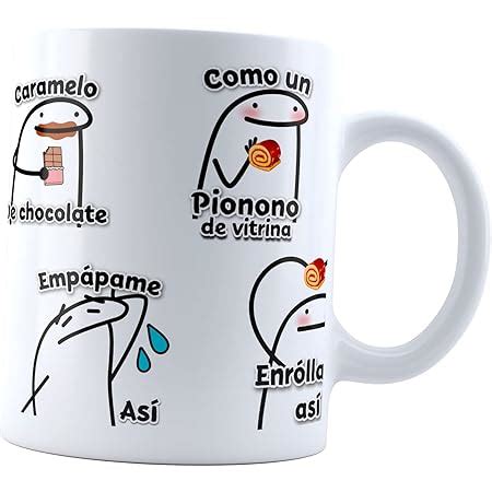 Taza Flork Eres Mi Bebito Fui Fui Canción Frase Meme divertida