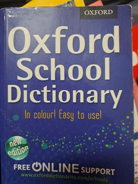 Oxford School Dictionary 興趣及遊戲 書本 And 文具 教科書 Carousell