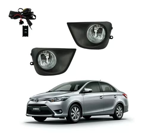 Kit Neblineros Toyota Yaris Sedan Ampolletas Led Cuotas