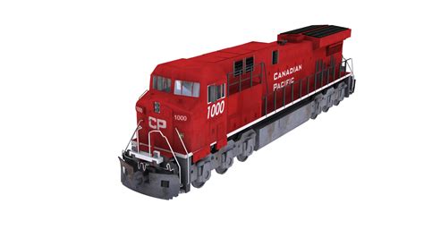 Ge Locomotive 3d Model Turbosquid 1323240