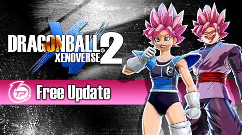 Dragon Ball Xenoverse Free Update Rose Goku Black Raid