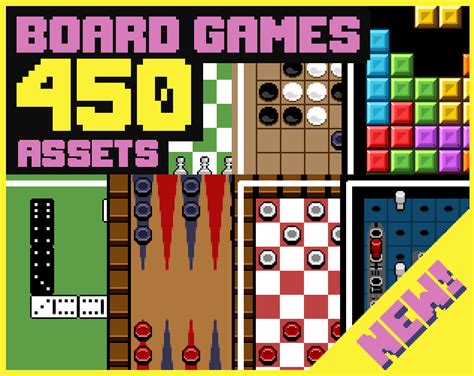 New More Ui Elements The Ultimate Board Games 450 Graphics By