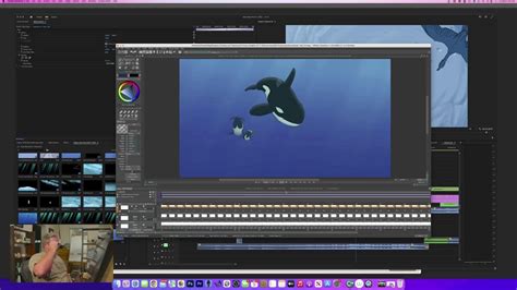 Live: Working on my Animated Short in TVPaint - YouTube