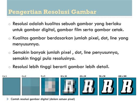 Pengertian Pixel Pada Gambar Pulp