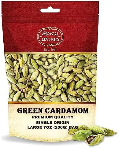 Amazon SPICY ORGANIC Green Cardamom Pods 2 Lb Whole Cardamon