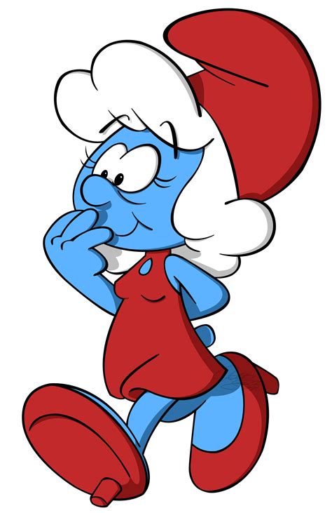 Papa Smurf And Mama Smurf