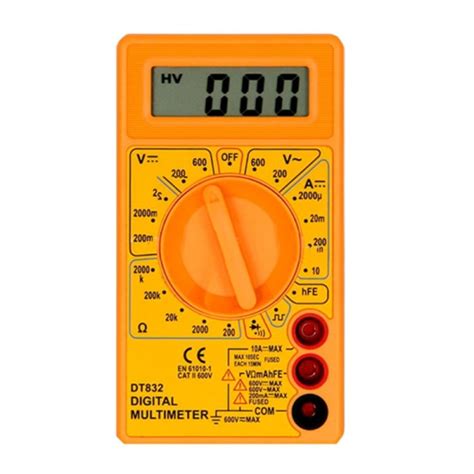 MultÍmetro Digital Dt830dt832 Coll Solutions