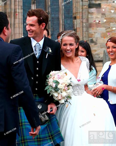 The Wedding Of Andy Murray And Kim Sears At Dunblane Cathedral