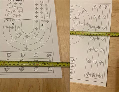 Extra Large Cribbage Board Printable Template Diy Etsy Canada