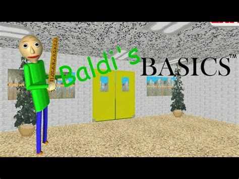 Can I Escape Baldis Schoolhouse In Baldis Basics Youtube