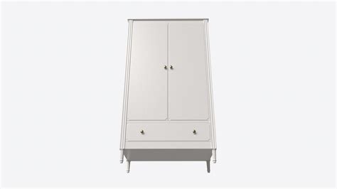 D Ellipse Elit Door Wardrobe Model Turbosquid