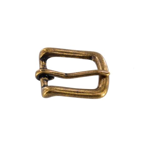 1035 Heel Bar Buckle Solid Brass Ll Antique Brass A Leatherstore