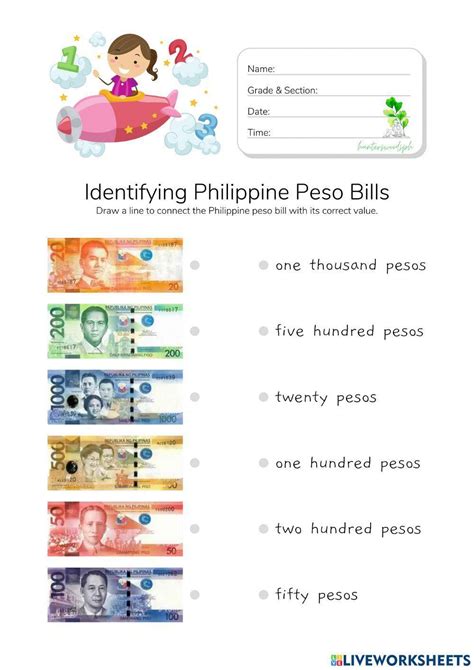 Play Money Printable Peso