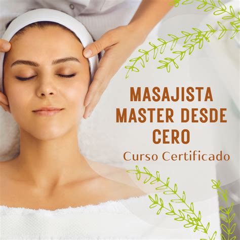 Curso de Masajes Online Obtén el 50 Dto