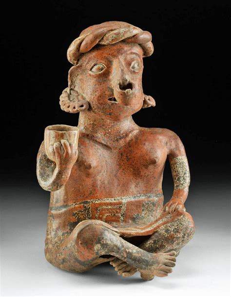 Nayarit Pottery Nude Female Figure W Olla 0136 On Jan 08 2023 Artemis Gallery In Co