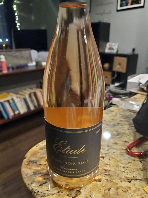 2022 Etude Pinot Noir Rosé Grace Benoist Ranch USA California Napa