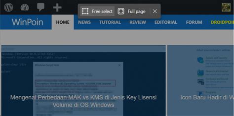 Web Capture Di Microsoft Edge Chromium Dapatkan Dukungan Subscroller