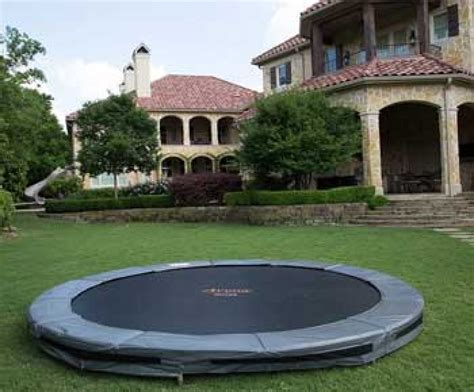 Best Backyard Trampoline Ideas for Small Yards - Simple Trampoline