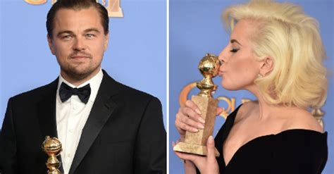 The Story Behind Leonardo Dicaprio And Lady Gagas Viral Golden Globes