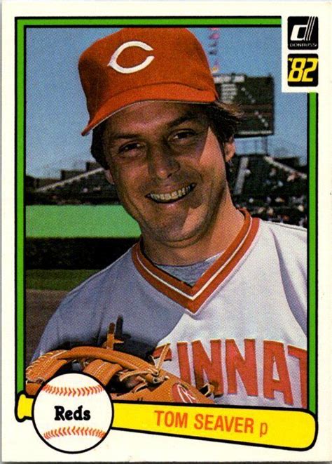 1982 Donruss Tom Seaver 148 Cincinnati Reds Ebay