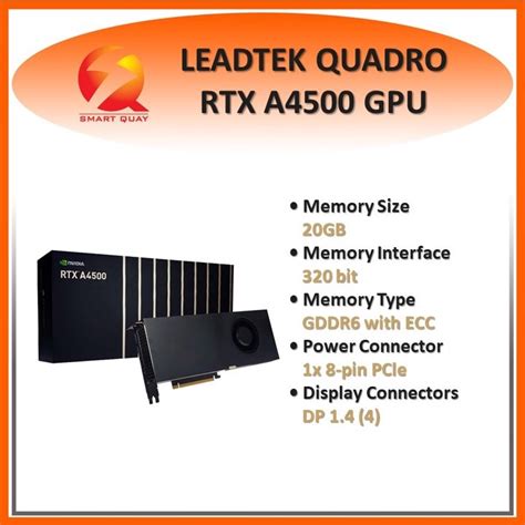 Nvidia Quadro Rtx A Gb Gddr With Ecc Bit Graphics Card